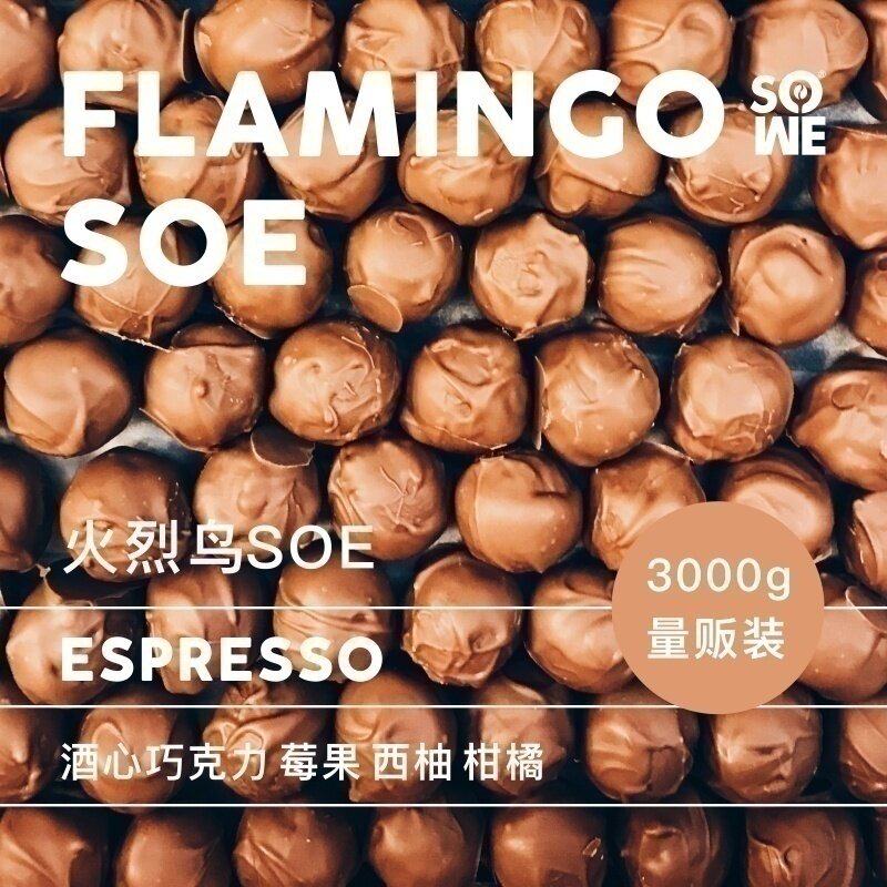 凑味火烈鸟意式SOE埃塞俄比亚格拉纳庄园日晒瑰夏美式咖啡豆3KG