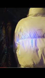 2025冬季新款情侣夜光太空人棉衣大码亮面防水棉服男宇航员棉服图片