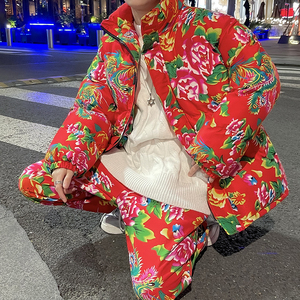 冬风东北大棉衣男女潮红情侣ins超火外套棉服保暖大码MY203图片