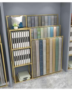 窗帘样品版本组合展示架样本册子展示架置物架落地抱枕架展会展架