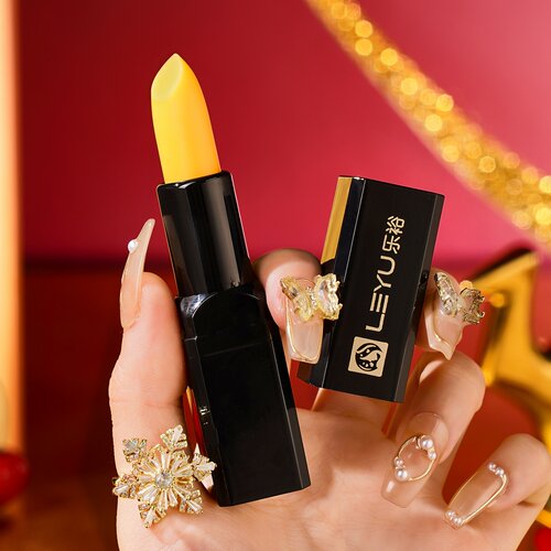 LEYU乐裕红樱桃温感水润唇膏3.5g