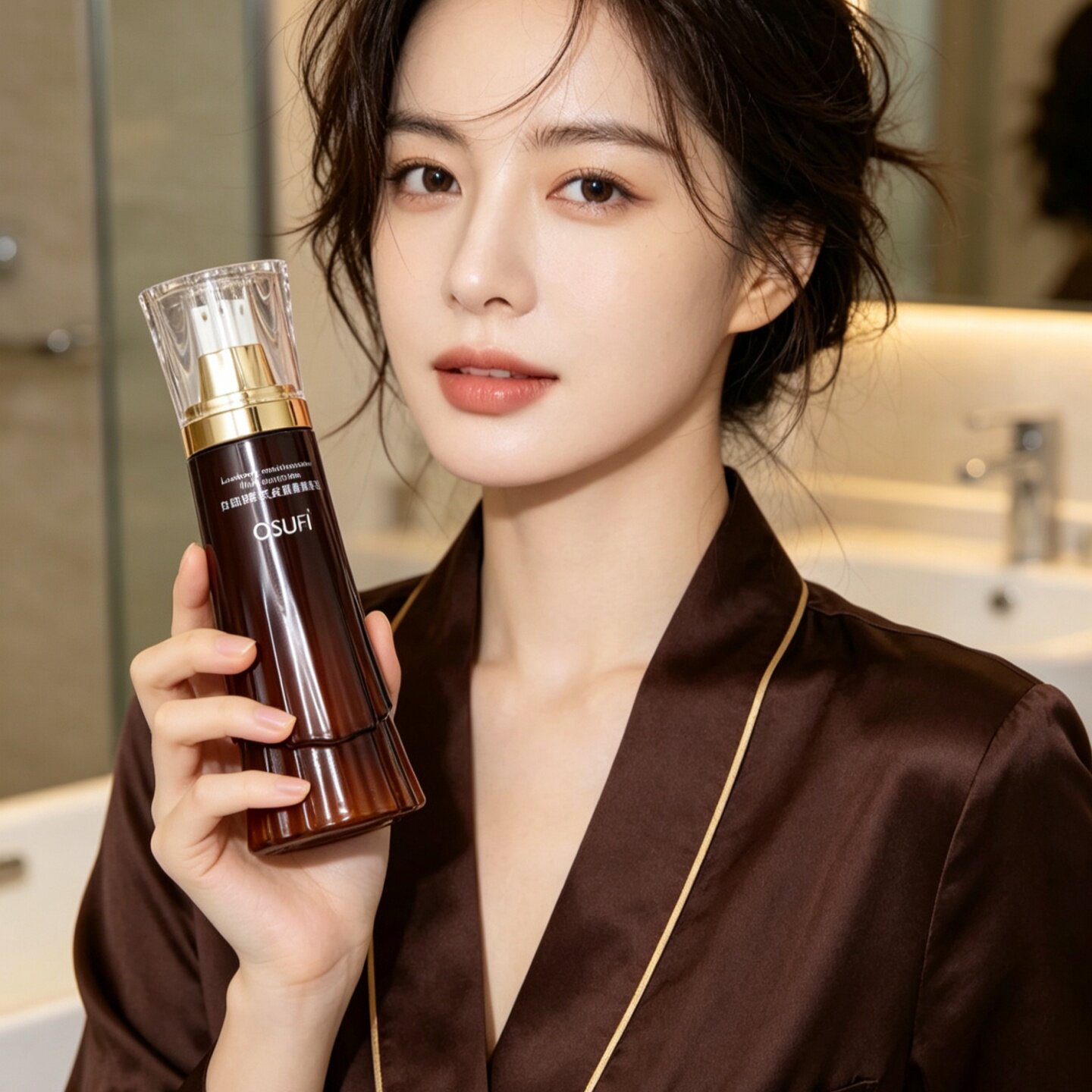 强韧维稳补水紧致肌肤润肤精华乳