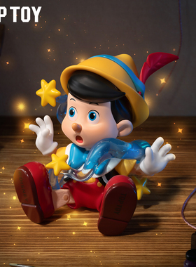 新品TOPTOY迪士尼匹诺曹成长日记系列手办桌面摆件生日礼物可爱