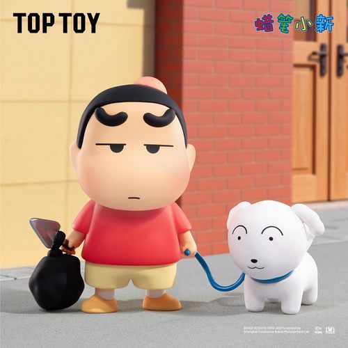 新品TOPTOY蜡笔小新古早新日常系列盲盒潮玩手办桌面摆件女生礼物