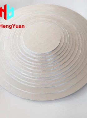 木假体垫 假蛋糕体底托蛋糕胚泡沫模型托盘 翻糖磨具圆形底板圆盘
