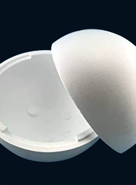 泡沫空心球保丽利龙实心半圆球形婚庆插花烘焙翻糖蛋糕模具圆球型