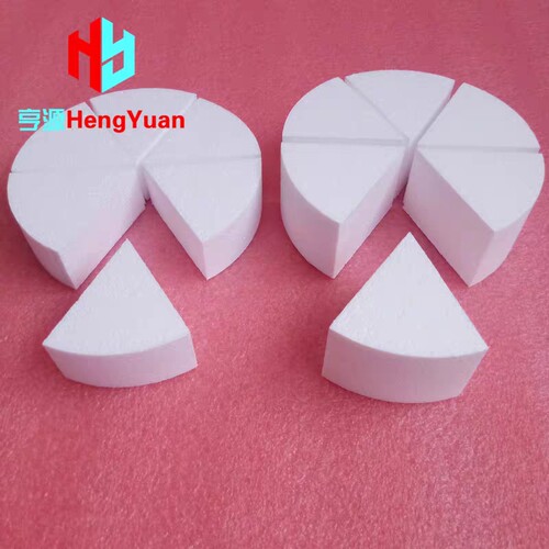 三角形泡沫蛋糕模型 8寸圆假体胚分切6块烘焙翻糖模具DIY艺术培训