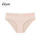 Etam柔软亲肤性感蕾丝低腰三角内裤 纯色舒适女士内裤 W122DI0202