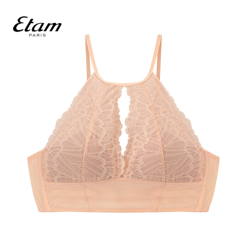 Etam Aile翩翩无钢圈背心式文胸法式蕾丝性感小胸内衣W124DI0103,女士内衣/男士内衣/家居服,文胸,淘宝优惠券,粉丝福利购,淘宝优惠卷