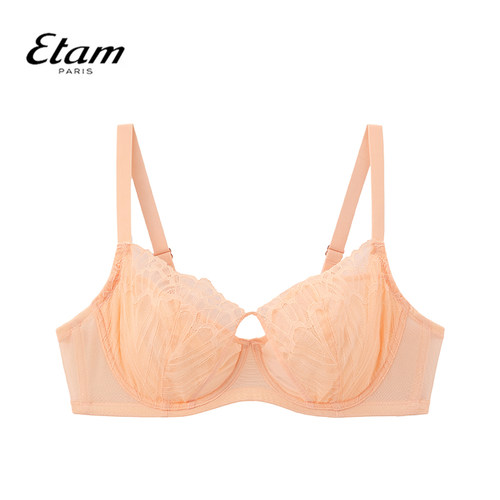 Etam法式小胸聚拢文胸性感蕾丝舒适亲肤收副乳内衣W124DI0109