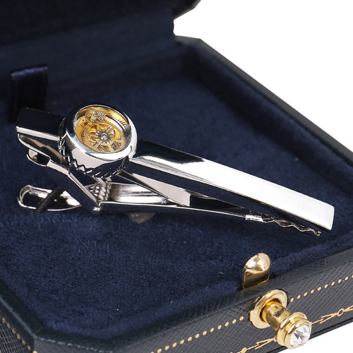 时来运转领带夹男士时尚个性