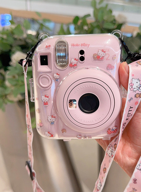 拍立得保护壳miniSE/12/40/25/9/8/7+7s富士迷你相机包套挂绳配件