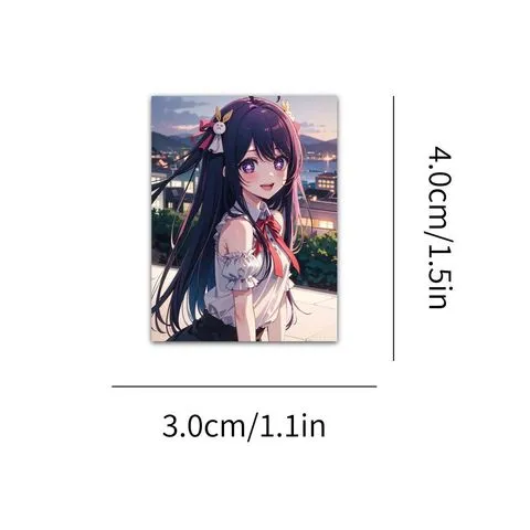 贴画二次元素材手账装饰动漫贴纸儿童63爱可爱笔记本星野贴