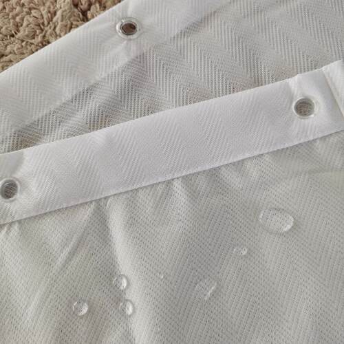 隔水浴帘卫生间隔断帘底边加垂