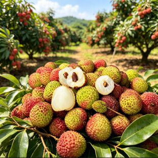 湛江产地直发妃子笑荔枝2026头茬鲜果青皮荔枝饱满多汁无泡药水