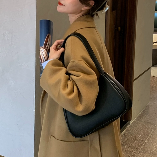 Небольшая дизайнерская сумка подмышку, сумка через плечо, портативная универсальная барсетка, французский стиль, изысканный стиль