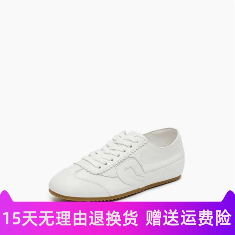 商场同款2025春季新款复古德训鞋小白鞋运动休闲鞋平底鞋Y1582AM5