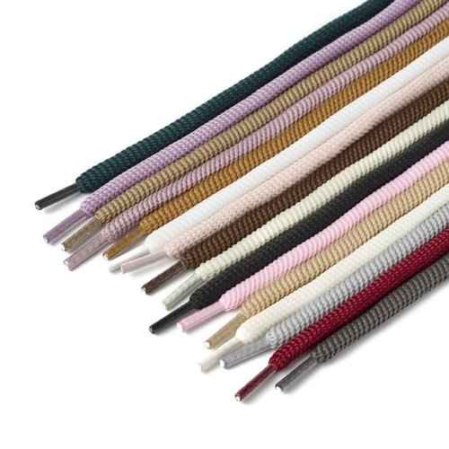 8mm螺纹圆彩色板鞋粗鞋带