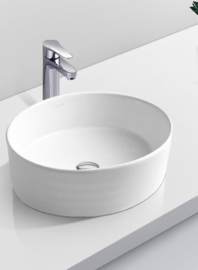 科勒台上盆K-2965T-0纽英伦时尚艺术碗盆洗脸盆面盆卫浴陶瓷古典