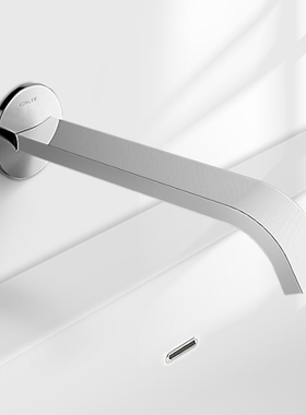 科勒K-23888T-CP/23889/AF/艺廷墙出水脸盆龙头出水嘴-曲线型