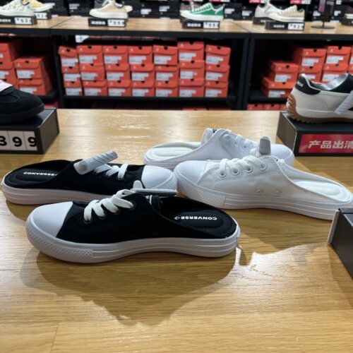 CONVERSE匡威 Easy On一脚蹬半拖经典穆勒鞋男女A16133C A16132C