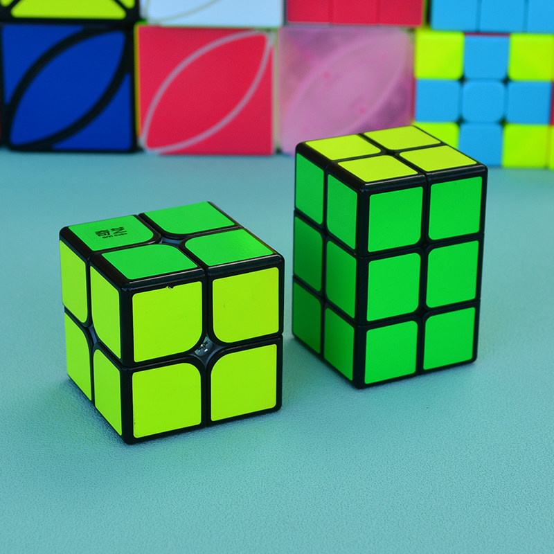 奇艺三色布丁魔方毛毛虫魔方幼儿园培训入门初级简单益智逻辑思维
