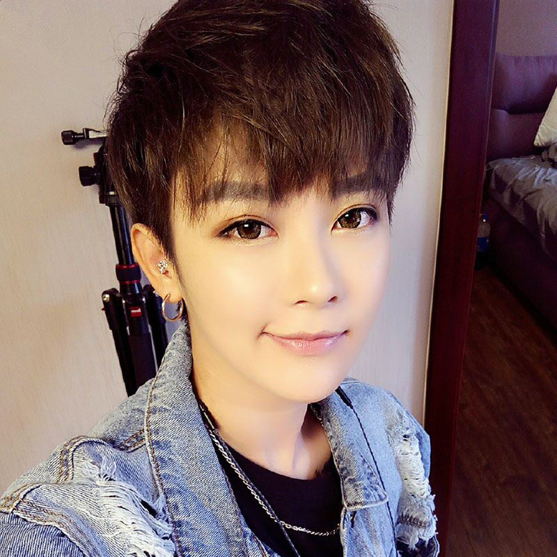 Perruque cheveux raides Court - Ref 2609585 Image 3