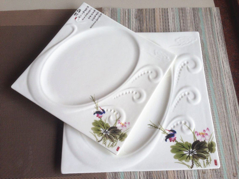 Phoenix Hotel ceramic cold dish cold dish dish plate cake
