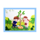 312植树节种树保护环境儿童手工diy制作幼儿园小学生纽扣子粘贴画