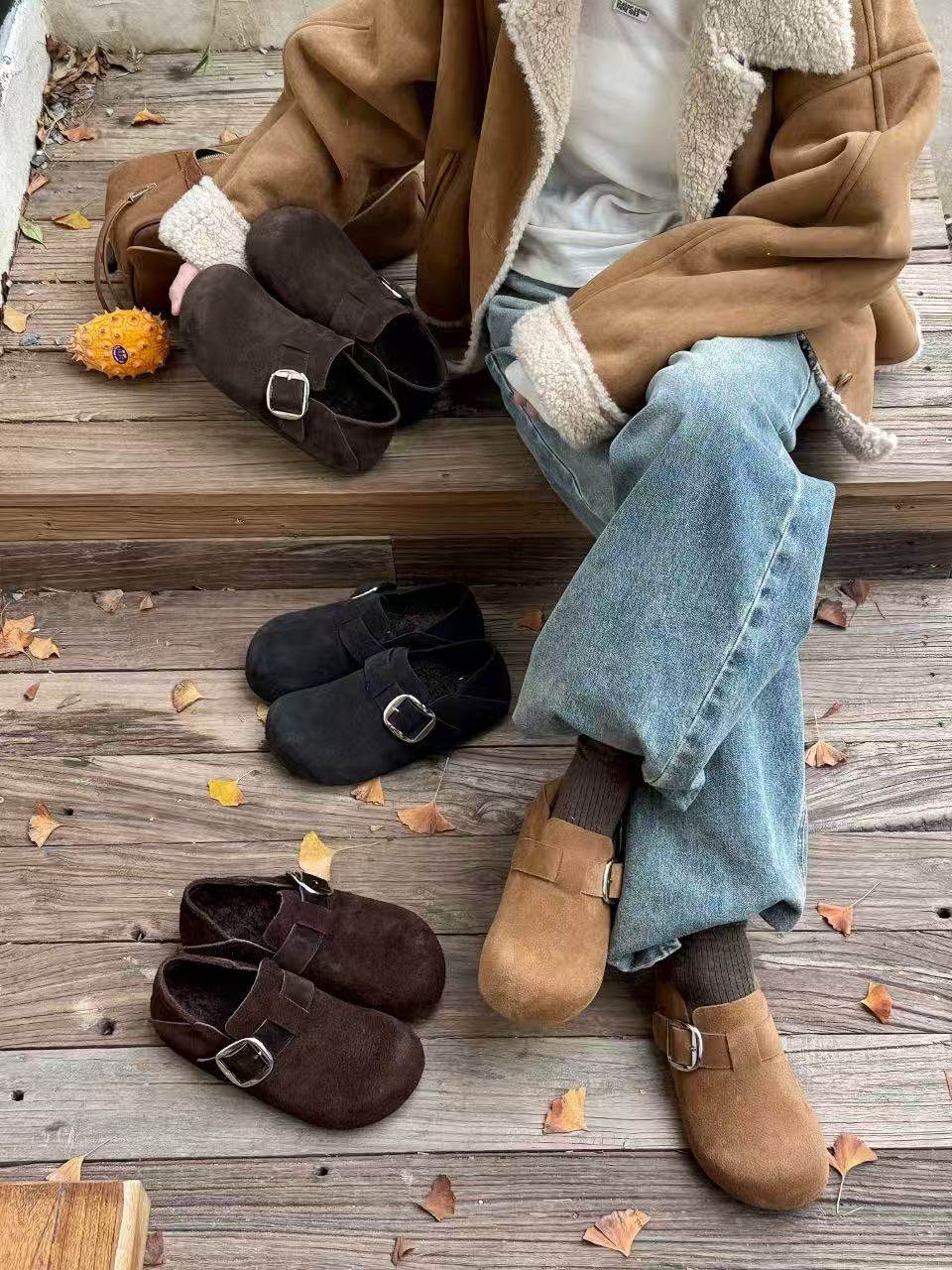 2026新款勃肯鞋女平底单鞋一脚蹬软面软底女鞋,女鞋,勃肯鞋/软木鞋,淘宝优惠券,粉丝福利购,淘宝优惠卷