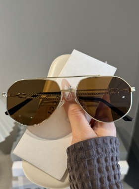 2025新款欧美蛤蟆框眼镜复古