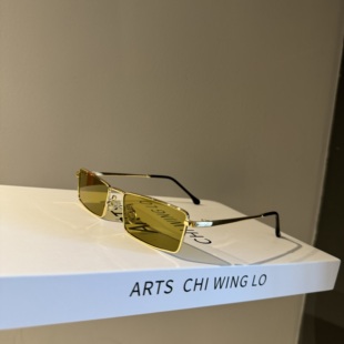 2025新款小框复古方形金属框太阳眼镜男小脸墨镜女高级感防紫外线