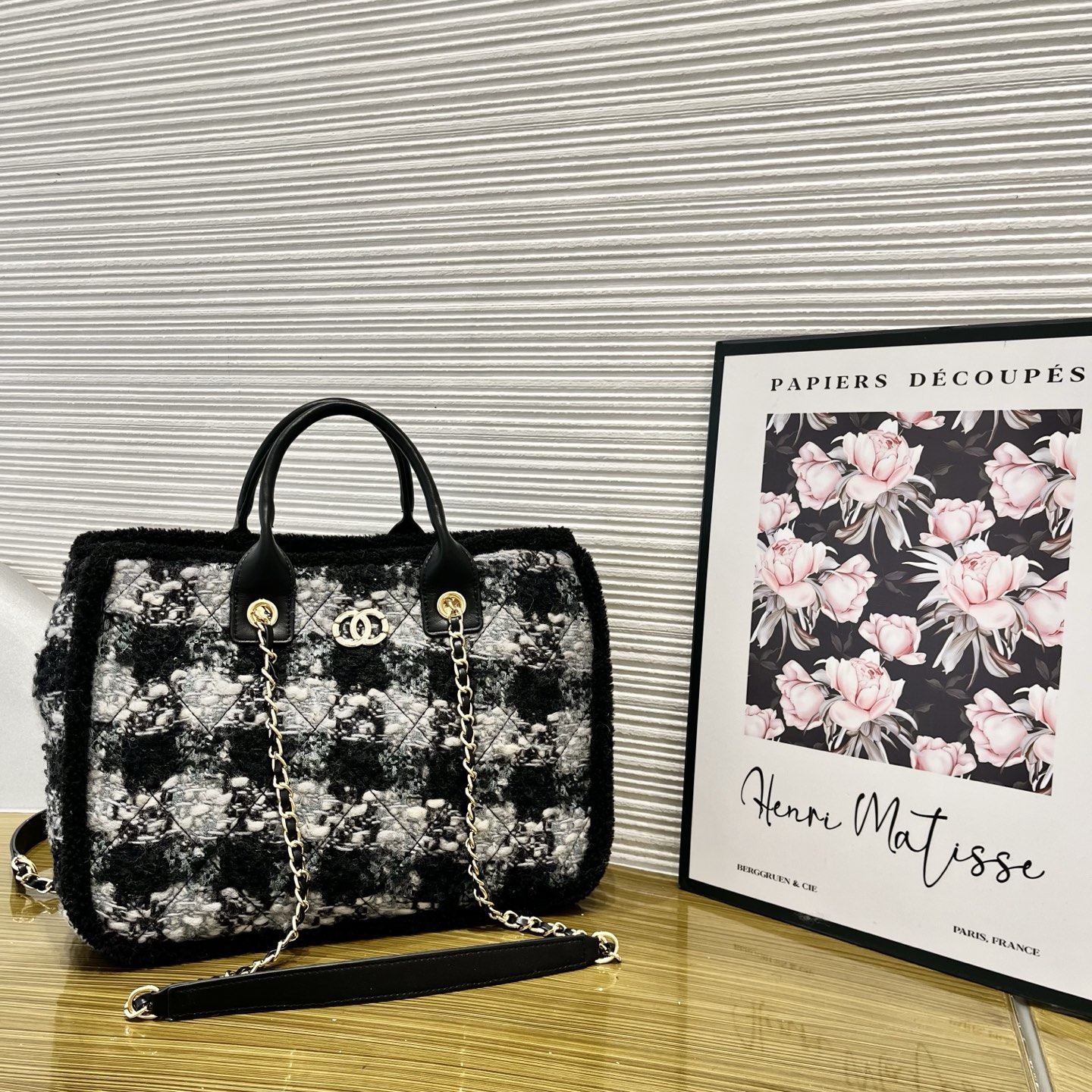 小香风女包欧美复古毛呢绒格纹托特包手提大包包单肩腋下包通勤包,箱包皮具/热销女包/男包,通用款女包,淘宝优惠券,粉丝福利购,淘宝优惠卷