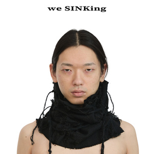 棉麻绳结 沉没SINKing 拼接围脖 Neckwear Patchwork 2026 由