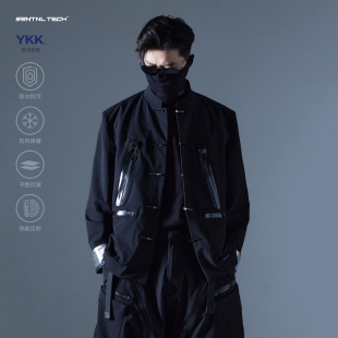 外套 机能口袋夹克防泼水国风唐装 SENTNLTECH新中式 先锋结构中山装