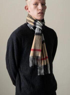 kiltane官网任意商品指定包税礼物纯羊毛格子流苏围巾