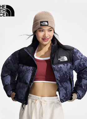 26马年TheNorthFace北面ICON短款羽绒服女Nuptse保暖鹅绒外套8D33