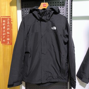 2025冬TheNorthFace北面冲锋衣男子户外防水抓绒内胆三合一|89ZP