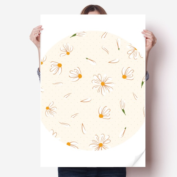 白色梨花花瓣花卉植物海报贴纸80x55cm墙贴纸卧室家居装饰