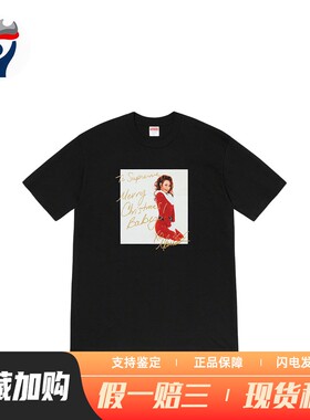 【兄弟体育】 Supreme T恤 合身 直筒 常规袖 男女通用 圆领 常规