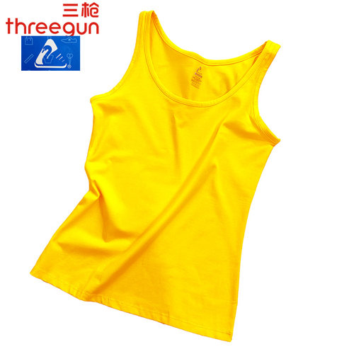 三枪本命年考试女士棉质背心