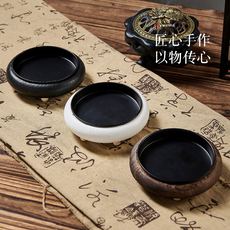 木质蜡烛台托盘复古香薰烛台底座容器家居餐厅茶室气氛装饰摆设,家居饰品,烛台,淘宝优惠券,粉丝福利购,淘宝优惠卷