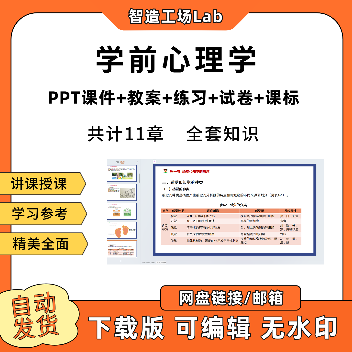 学前心理学PPT教学课件教案试卷练习题课程标准