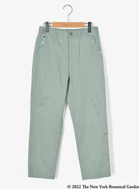 simpl*通勤纯棉九分裤休闲长裤女西装裤纯色简约哈伦裤女