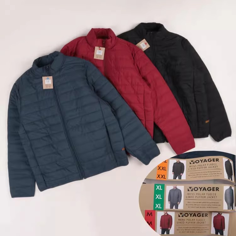 大码牛货！轻盈舒适宽松保暖棉服秋冬装立领加绒休闲棉衣外套男装