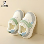 男女小童宝宝学步机能鞋 BOBDOG 子 4岁运动鞋 软底板鞋 house单鞋