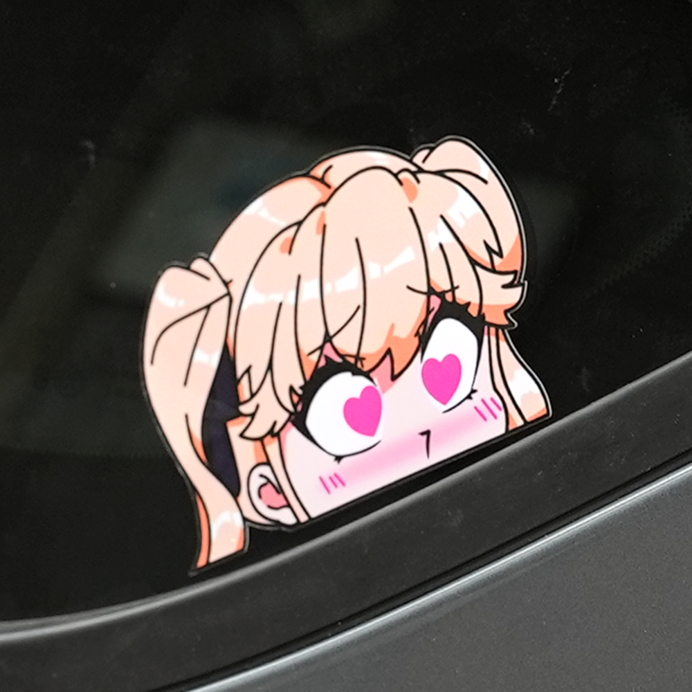 pinknoise车贴 汽车贴纸翠儿原创贴纸动漫卡通个性贴车贴汽车刮痕