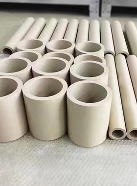 米黄色米灰色PEEK板棒管零切加工1-150mm加纤聚醚醚酮黑色防静电