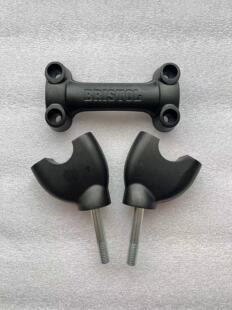 长江400bobbie700 650车把支架立柱 车把压盖固定盖车把支撑底座