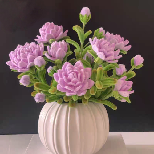 加密扭扭棒紫月寒手工材料包